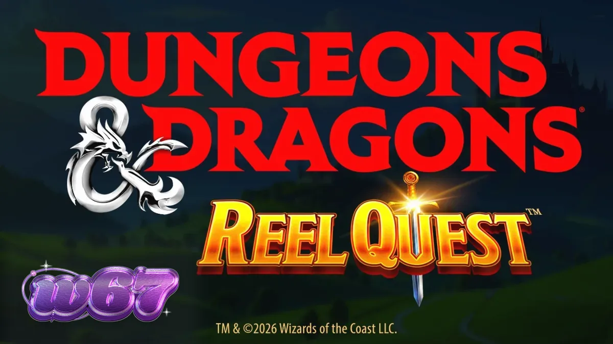 Tampilan visual kastil fantasi dalam slot Dungeons & Dragons Reel Quest